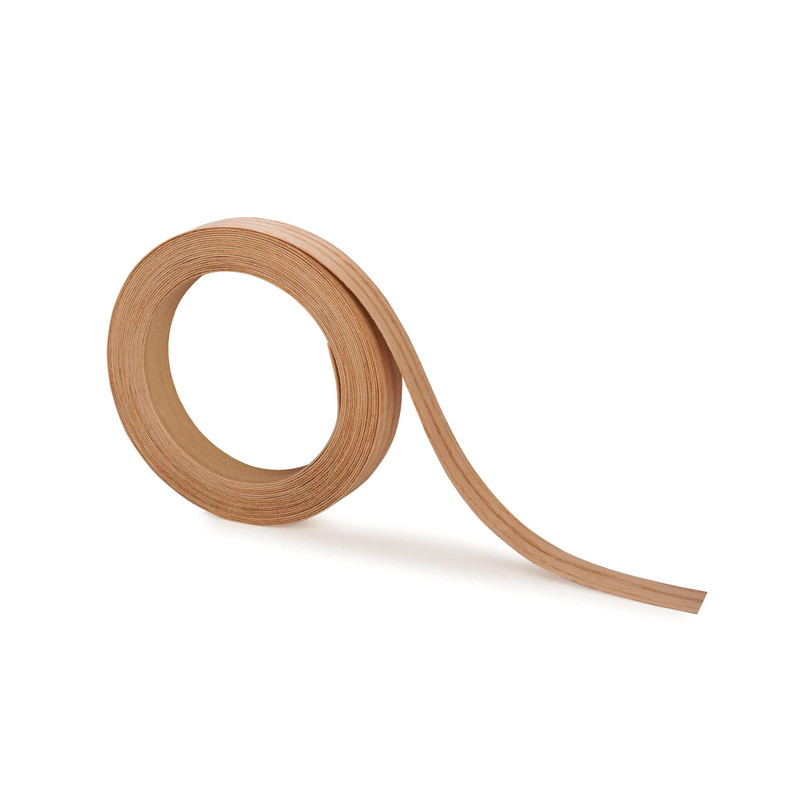Pre-Glued Edge Banding Roll - Species:Oak Red - Width:13/16" - Length:25&apos;